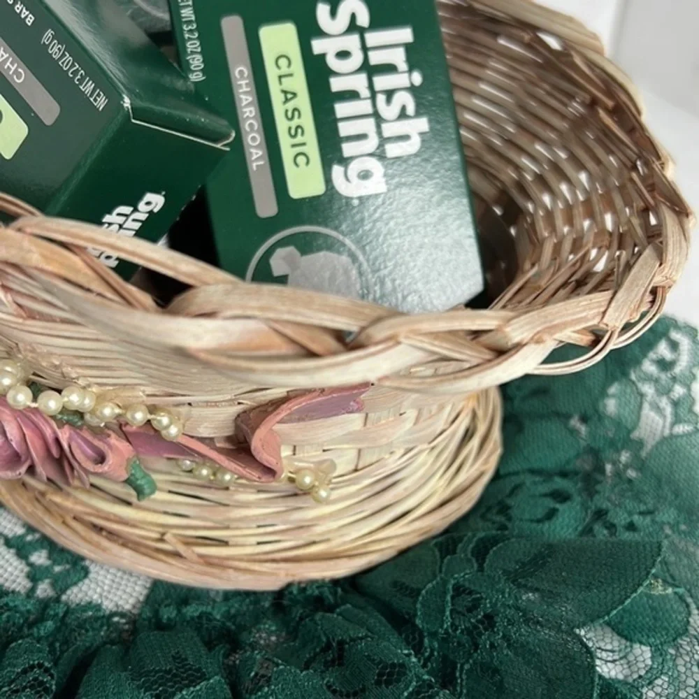 Wicker Basket and Soap